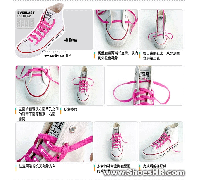 系鞋带的7 种方法之4